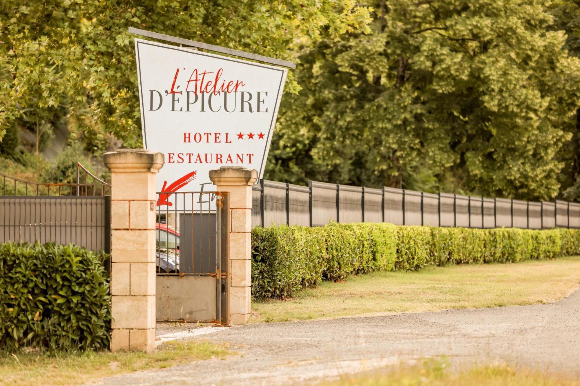 Boutique-Hotel Restaurant L'Atelier D'Epicure Logis Castels Exteriör bild